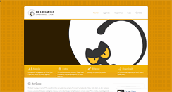 Desktop Screenshot of oidegato.com.br